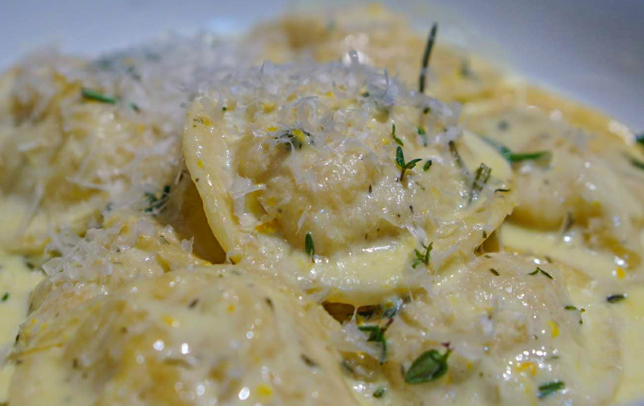 Butternut Ravioli with a Lemon Cream Sauce Kitchen Things Recipes